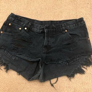 One teaspoon denim shorts
